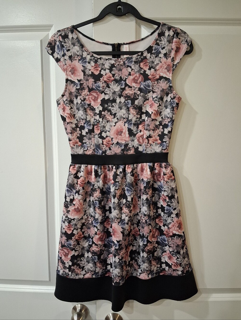 Xhilaration Floral Fit And Flare Dress